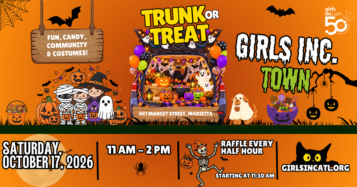 🎃 Girls Inc. Town: Trunk or Treat 2026