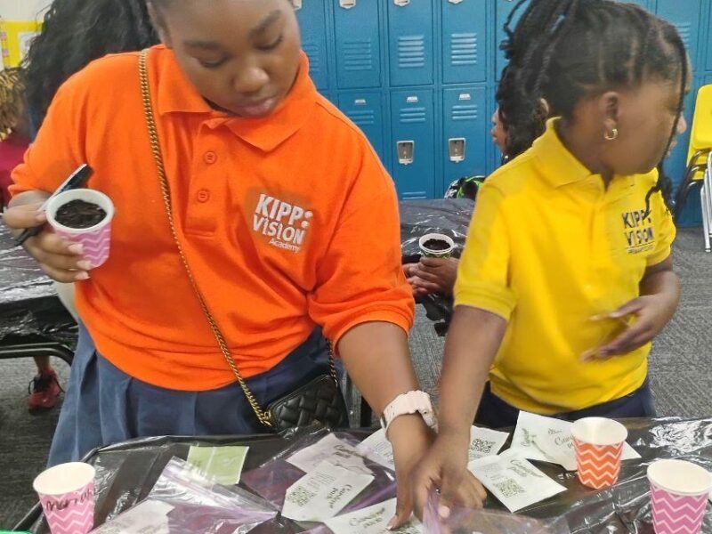 Older Scholars Become Reading Role Models at KIPP Vision
